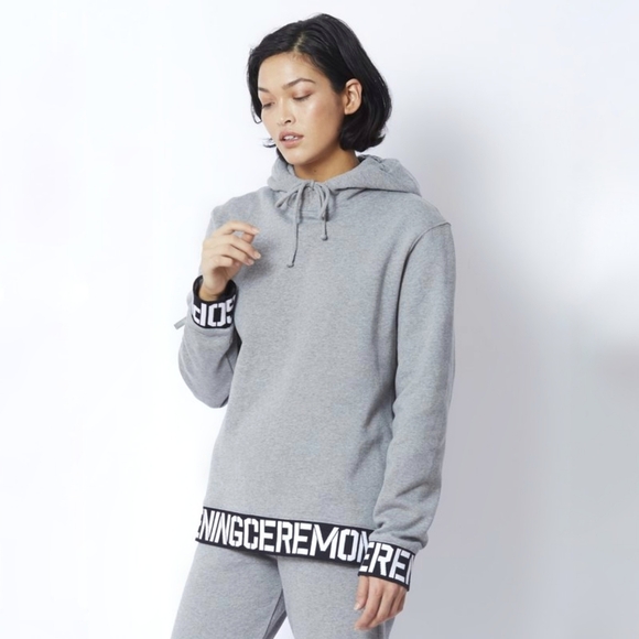 BNWT Opening Ceremony French terry hoodie, sz M - Picture 1 of 6